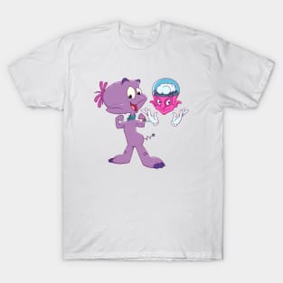 Widget and Mega Brain T-Shirt